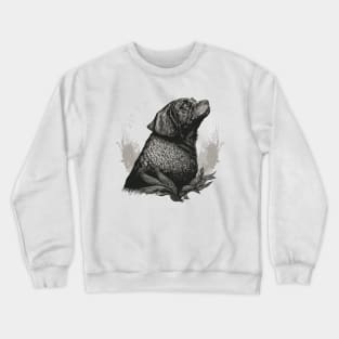 Dog Watercolor Crewneck Sweatshirt